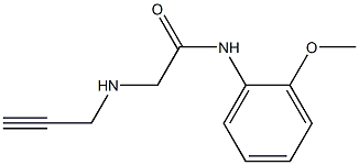 N-(2-methoxyphenyl)-2-(prop-2-yn-1-ylamino)acetamide