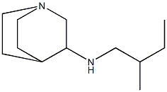 N-(2-methylbutyl)-1-azabicyclo[2.2.2]octan-3-amine Structure