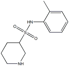 N-(2-methylphenyl)piperidine-3-sulfonamide|