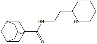 N-(2-piperidin-2-ylethyl)adamantane-1-carboxamide|