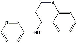 N-(3,4-dihydro-2H-1-benzothiopyran-4-yl)pyridin-3-amine Structure