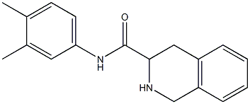  N-(3,4-dimethylphenyl)-1,2,3,4-tetrahydroisoquinoline-3-carboxamide