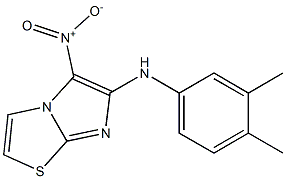 N-(3,4-dimethylphenyl)-5-nitroimidazo[2,1-b][1,3]thiazol-6-amine