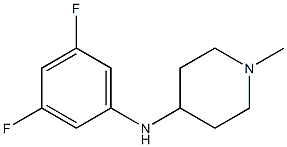 N-(3,5-difluorophenyl)-1-methylpiperidin-4-amine|