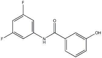 N-(3,5-difluorophenyl)-3-hydroxybenzamide