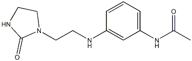 N-(3-{[2-(2-oxoimidazolidin-1-yl)ethyl]amino}phenyl)acetamide