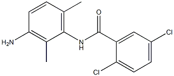 N-(3-amino-2,6-dimethylphenyl)-2,5-dichlorobenzamide Struktur