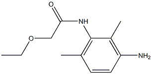 N-(3-amino-2,6-dimethylphenyl)-2-ethoxyacetamide Struktur