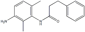 N-(3-amino-2,6-dimethylphenyl)-3-phenylpropanamide Structure