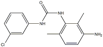 N-(3-amino-2,6-dimethylphenyl)-N'-(3-chlorophenyl)urea Structure