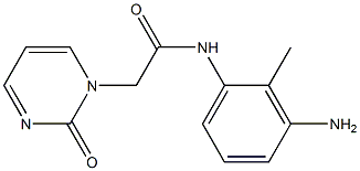 N-(3-amino-2-methylphenyl)-2-(2-oxopyrimidin-1(2H)-yl)acetamide