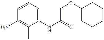  N-(3-amino-2-methylphenyl)-2-(cyclohexyloxy)acetamide