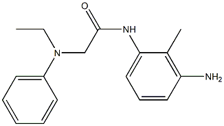 N-(3-amino-2-methylphenyl)-2-[ethyl(phenyl)amino]acetamide