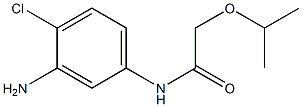 N-(3-amino-4-chlorophenyl)-2-(propan-2-yloxy)acetamide Struktur