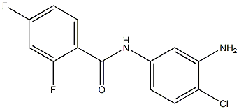 N-(3-amino-4-chlorophenyl)-2,4-difluorobenzamide Structure