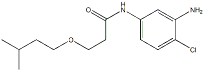  N-(3-amino-4-chlorophenyl)-3-(3-methylbutoxy)propanamide