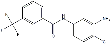 N-(3-amino-4-chlorophenyl)-3-(trifluoromethyl)benzamide Structure