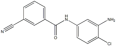 N-(3-amino-4-chlorophenyl)-3-cyanobenzamide Structure