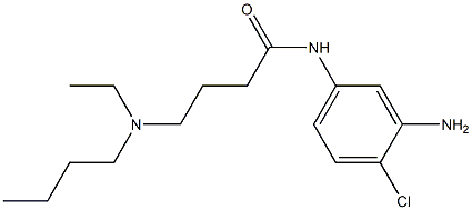 N-(3-amino-4-chlorophenyl)-4-[butyl(ethyl)amino]butanamide Structure