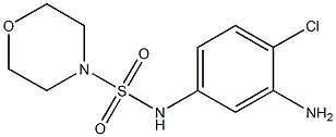 N-(3-amino-4-chlorophenyl)morpholine-4-sulfonamide