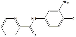 N-(3-amino-4-chlorophenyl)pyridine-2-carboxamide Structure