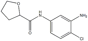 N-(3-amino-4-chlorophenyl)tetrahydrofuran-2-carboxamide Struktur
