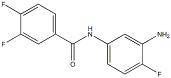 N-(3-amino-4-fluorophenyl)-3,4-difluorobenzamide Structure