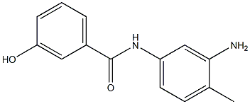 N-(3-amino-4-methylphenyl)-3-hydroxybenzamide Structure