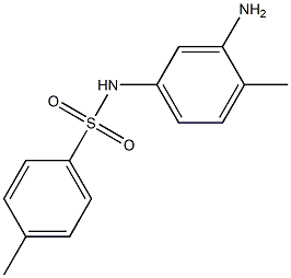 N-(3-amino-4-methylphenyl)-4-methylbenzenesulfonamide Structure