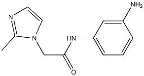 N-(3-aminophenyl)-2-(2-methyl-1H-imidazol-1-yl)acetamide