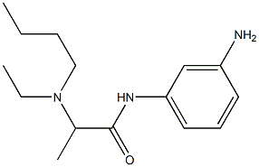 N-(3-aminophenyl)-2-[butyl(ethyl)amino]propanamide