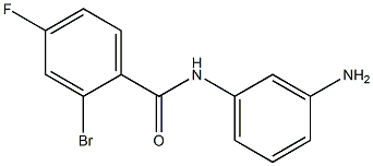 N-(3-aminophenyl)-2-bromo-4-fluorobenzamide|