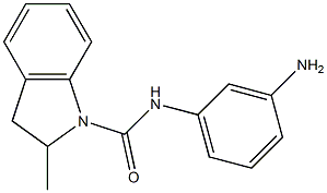 N-(3-aminophenyl)-2-methyl-2,3-dihydro-1H-indole-1-carboxamide