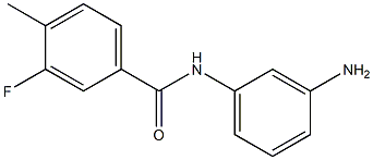 N-(3-aminophenyl)-3-fluoro-4-methylbenzamide Structure