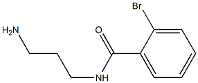 N-(3-aminopropyl)-2-bromobenzamide Struktur