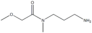  N-(3-aminopropyl)-2-methoxy-N-methylacetamide