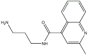 N-(3-aminopropyl)-2-methylquinoline-4-carboxamide