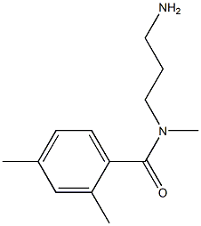 N-(3-aminopropyl)-N,2,4-trimethylbenzamide Structure