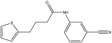 N-(3-cyanophenyl)-4-thien-2-ylbutanamide