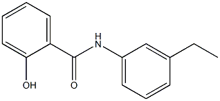 N-(3-ethylphenyl)-2-hydroxybenzamide Structure