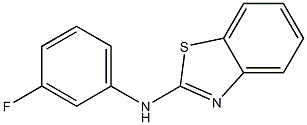 N-(3-fluorophenyl)-1,3-benzothiazol-2-amine Structure