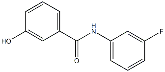 N-(3-fluorophenyl)-3-hydroxybenzamide Structure