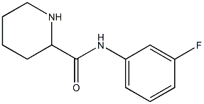N-(3-fluorophenyl)piperidine-2-carboxamide