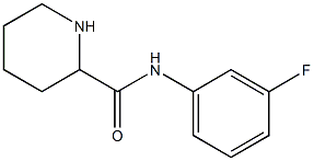 N-(3-fluorophenyl)piperidine-2-carboxamide|