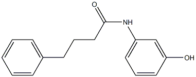  N-(3-hydroxyphenyl)-4-phenylbutanamide