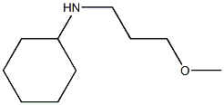 N-(3-methoxypropyl)cyclohexanamine,,结构式