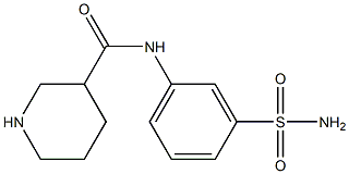 N-(3-sulfamoylphenyl)piperidine-3-carboxamide