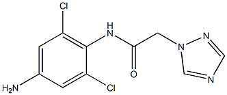 N-(4-amino-2,6-dichlorophenyl)-2-(1H-1,2,4-triazol-1-yl)acetamide