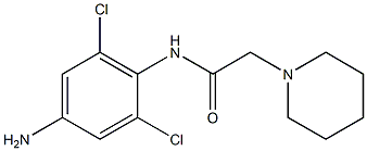  N-(4-amino-2,6-dichlorophenyl)-2-(piperidin-1-yl)acetamide