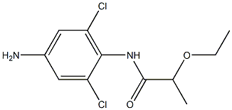 N-(4-amino-2,6-dichlorophenyl)-2-ethoxypropanamide Structure